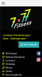 Mobile Screenshot of 7a77fitness.com